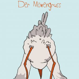 Namasté - Der Möwengruß - Postkarte klein