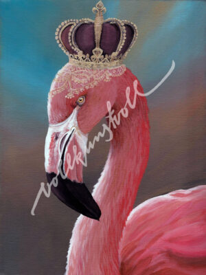 Flamingo - Kunstdruck
