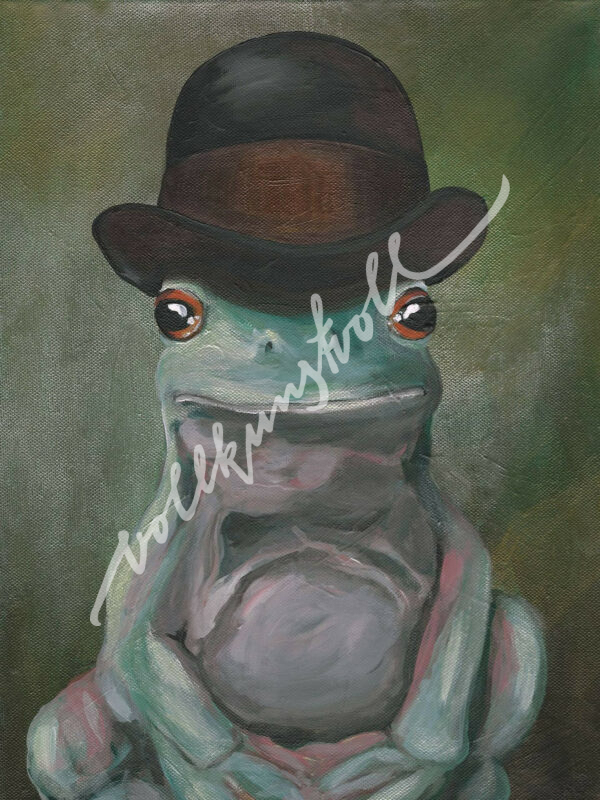 Frosch - Kunstdruck