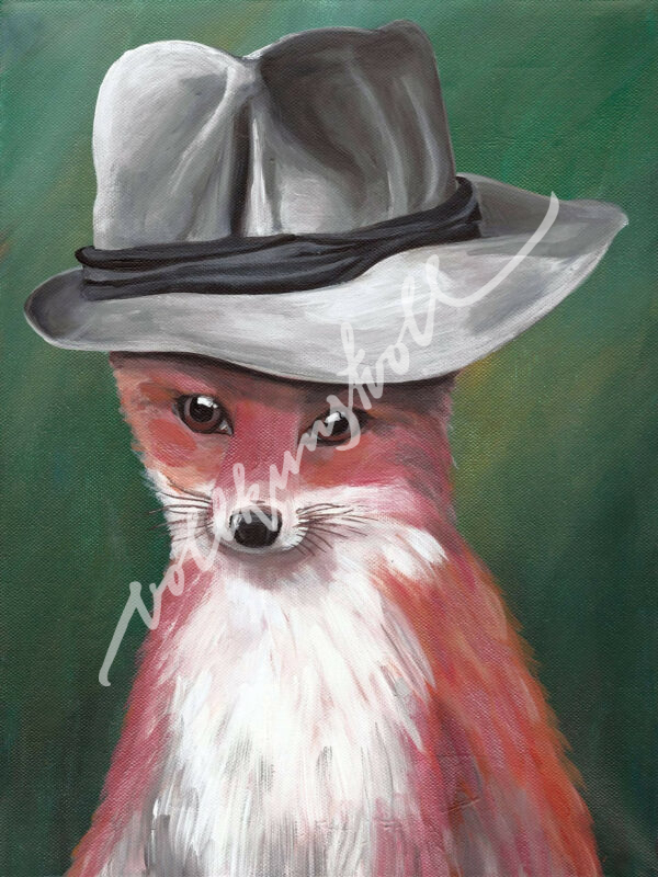 Fuchs - Kunstdruck