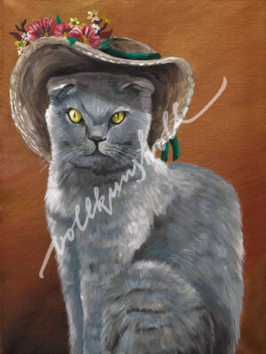 Katze - Kunstdruck