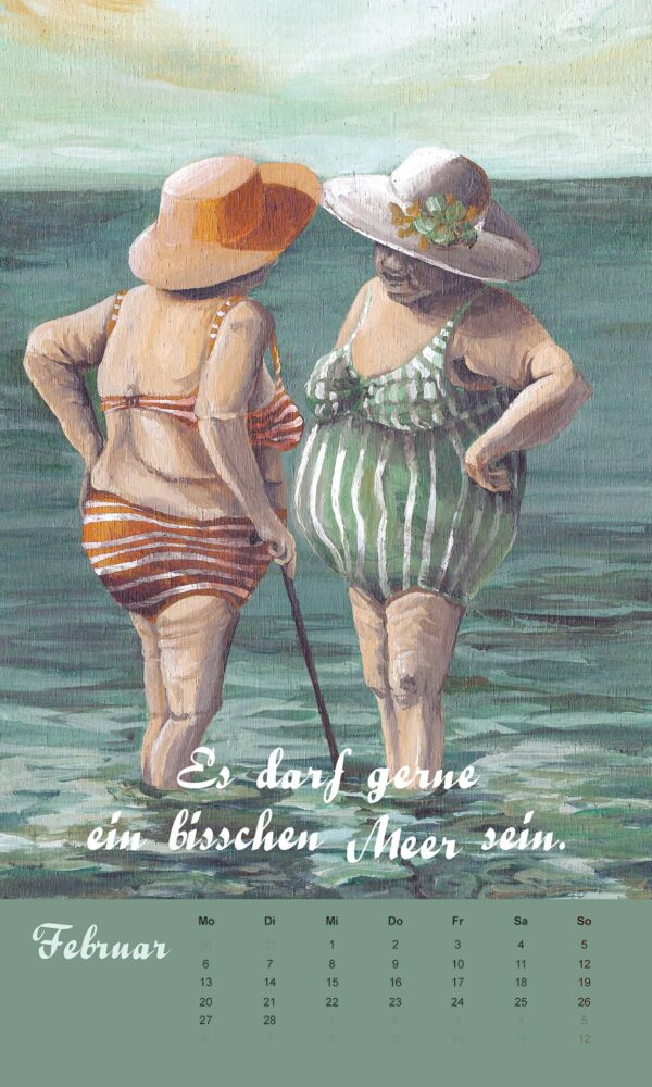 Kalender "retro" - Wandkalender