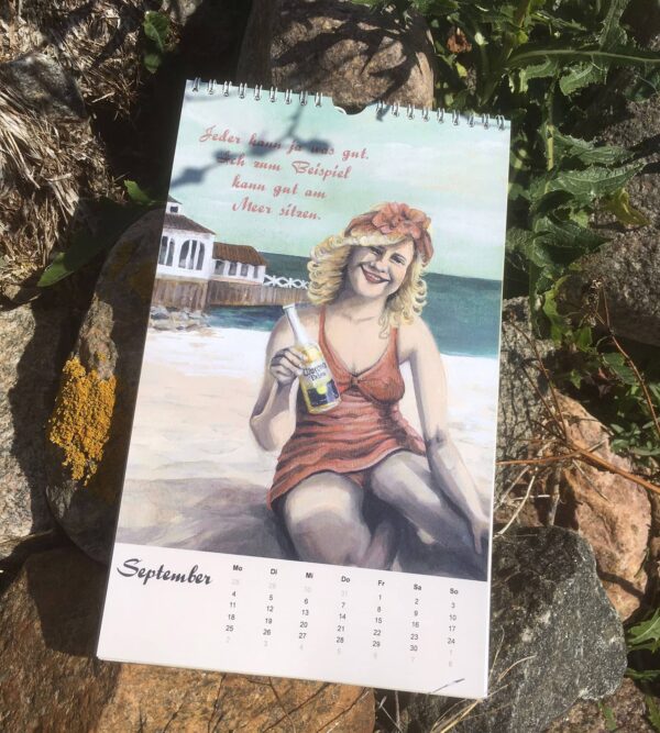 Kalender "retro" - Wandkalender