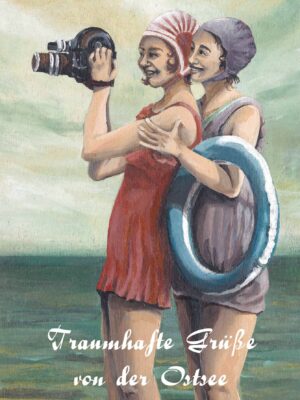 Traumhafte Grüße von der Ostsee - Postkarte groß