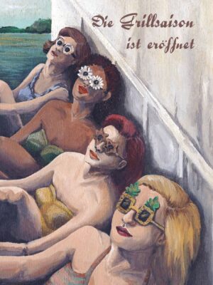 Die Grillsaison ist eröffnet - Postkarte groß