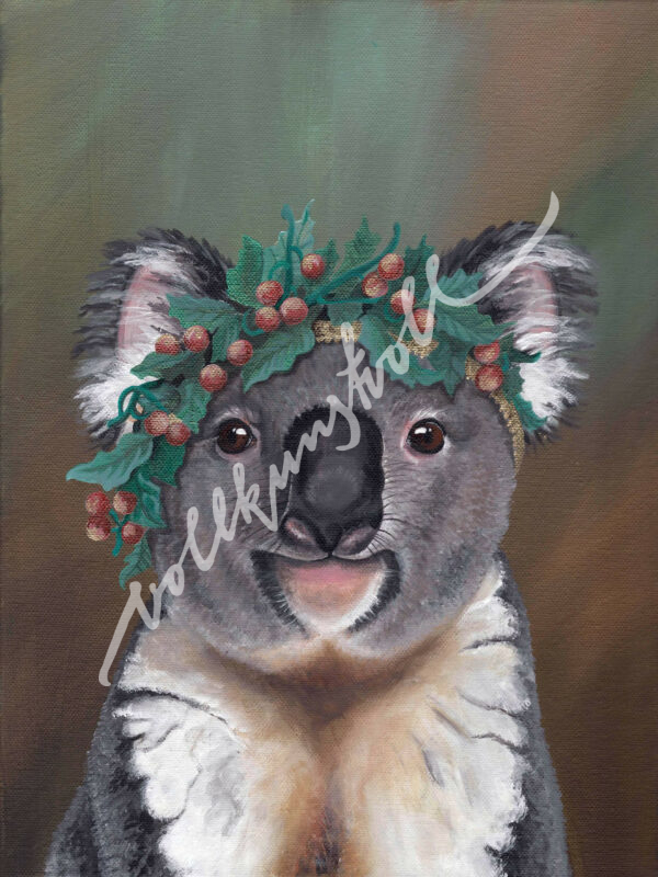 Original - Koala - Original Acrylbild auf Leinwand - handsigniert und versiegelt.