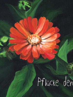 Pflücke den Tag - Postkarte klein