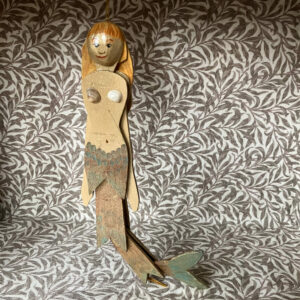 Meerjungfrau Pearlina - Holz