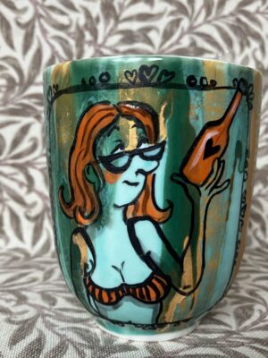 Becher Bikini - Porzellan