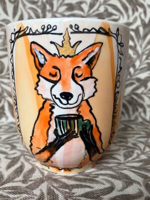 Becher Fuchs - Porzellan
