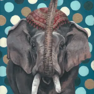 Elefant - Kunstdruck