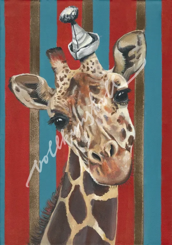 Giraffe - Kunstdruck