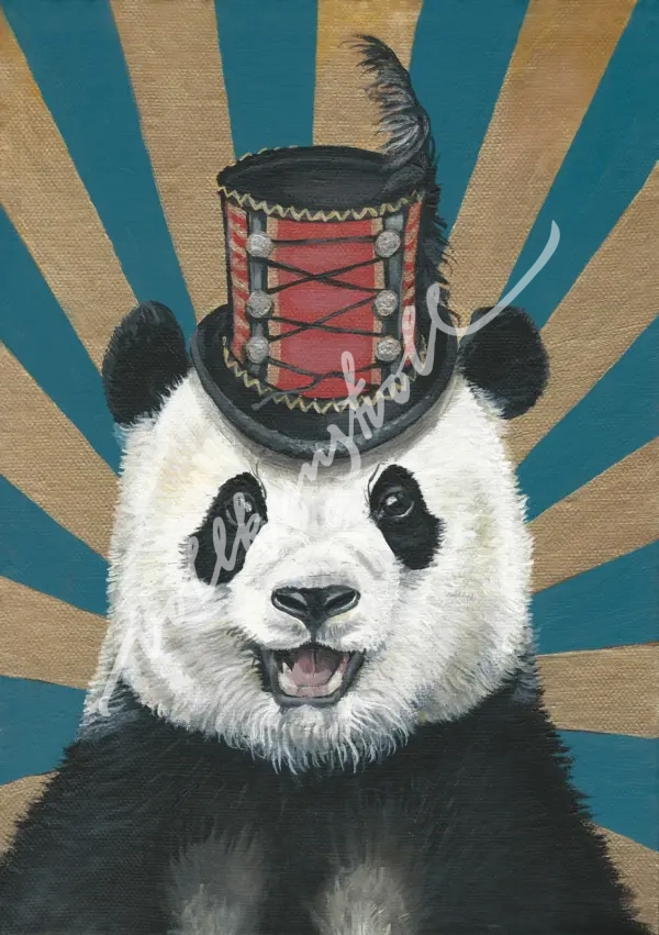Panda - Kunstdruck