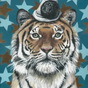 Tiger - Kunstdruck