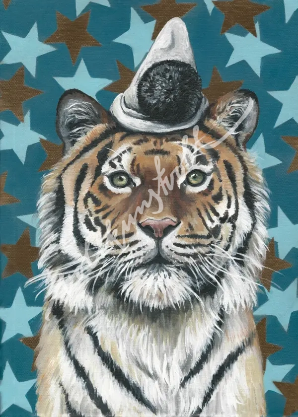 Tiger - Kunstdruck