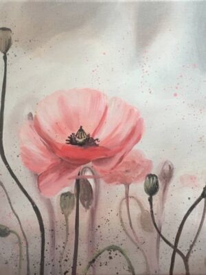 Acryl-Malkurs: Mohnblumen - 10.03.26