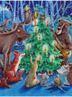 O du fröhliche - Postkarte klein