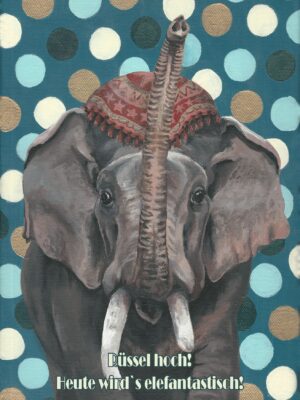 Elefant Elefant - Postkarte klein