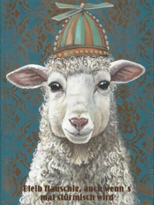 Schaf Schaf - Postkarte klein